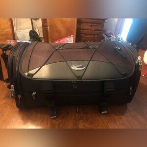 Black and Brown Men's Travel Bag